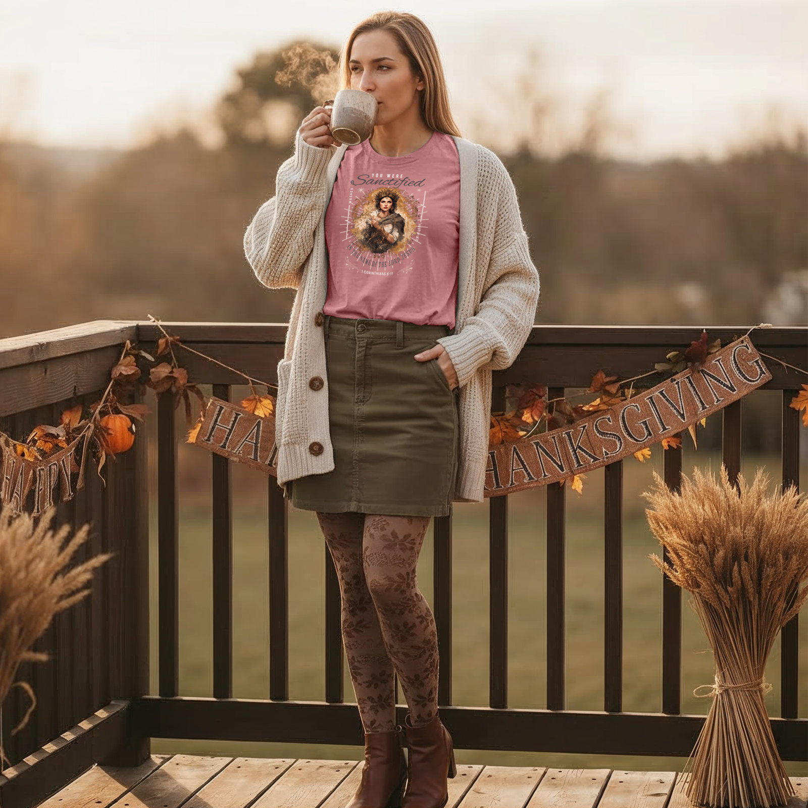 Washed • Sanctified • Justified – Blood-Bought Identity Tee (1 Corinthians 6:11)