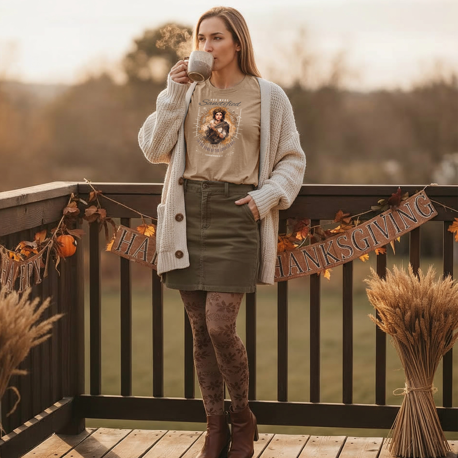 Washed • Sanctified • Justified – Blood-Bought Identity Tee (1 Corinthians 6:11)