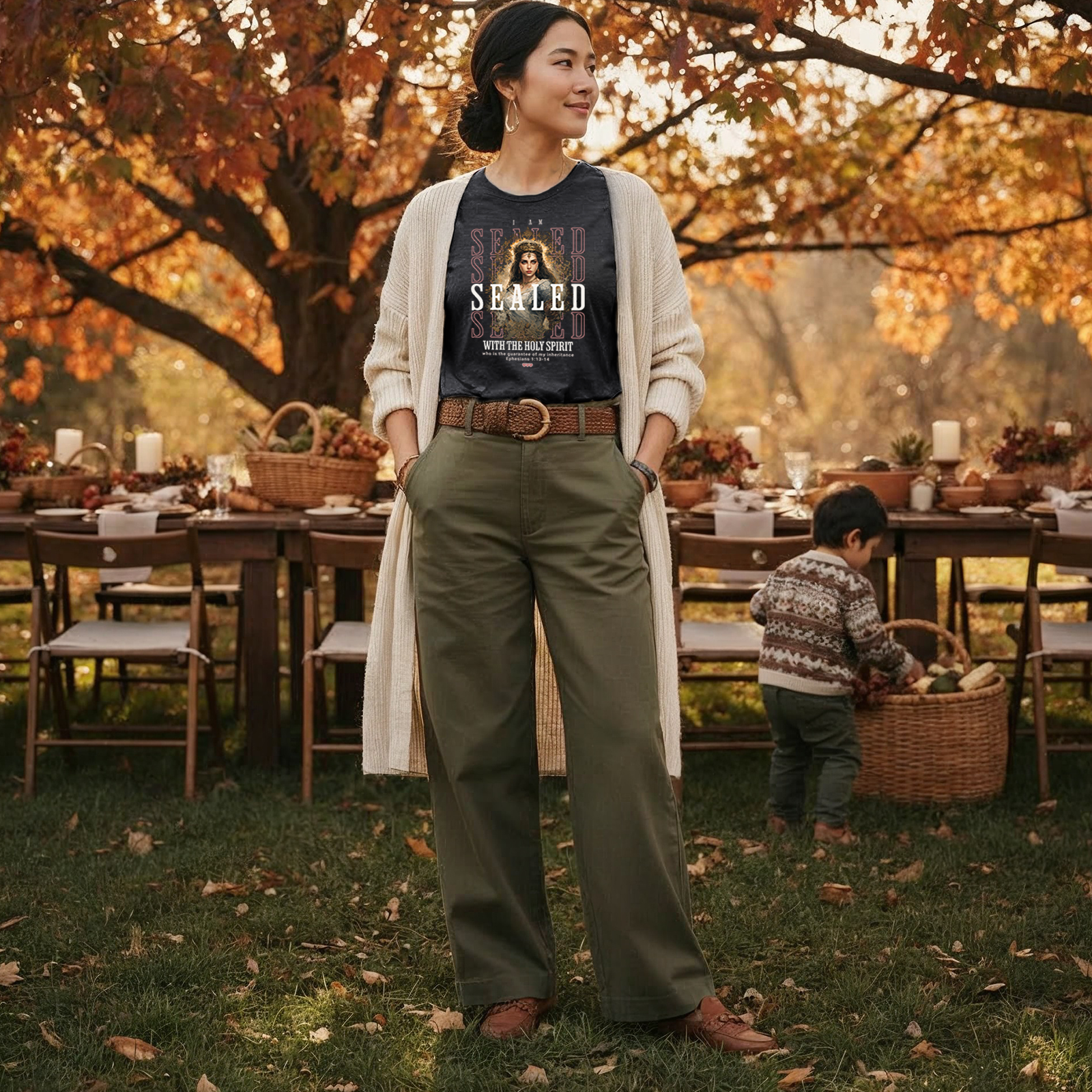 Sealed by His Spirit – Branded by Fire Tee (Ephesians 1:13–14)