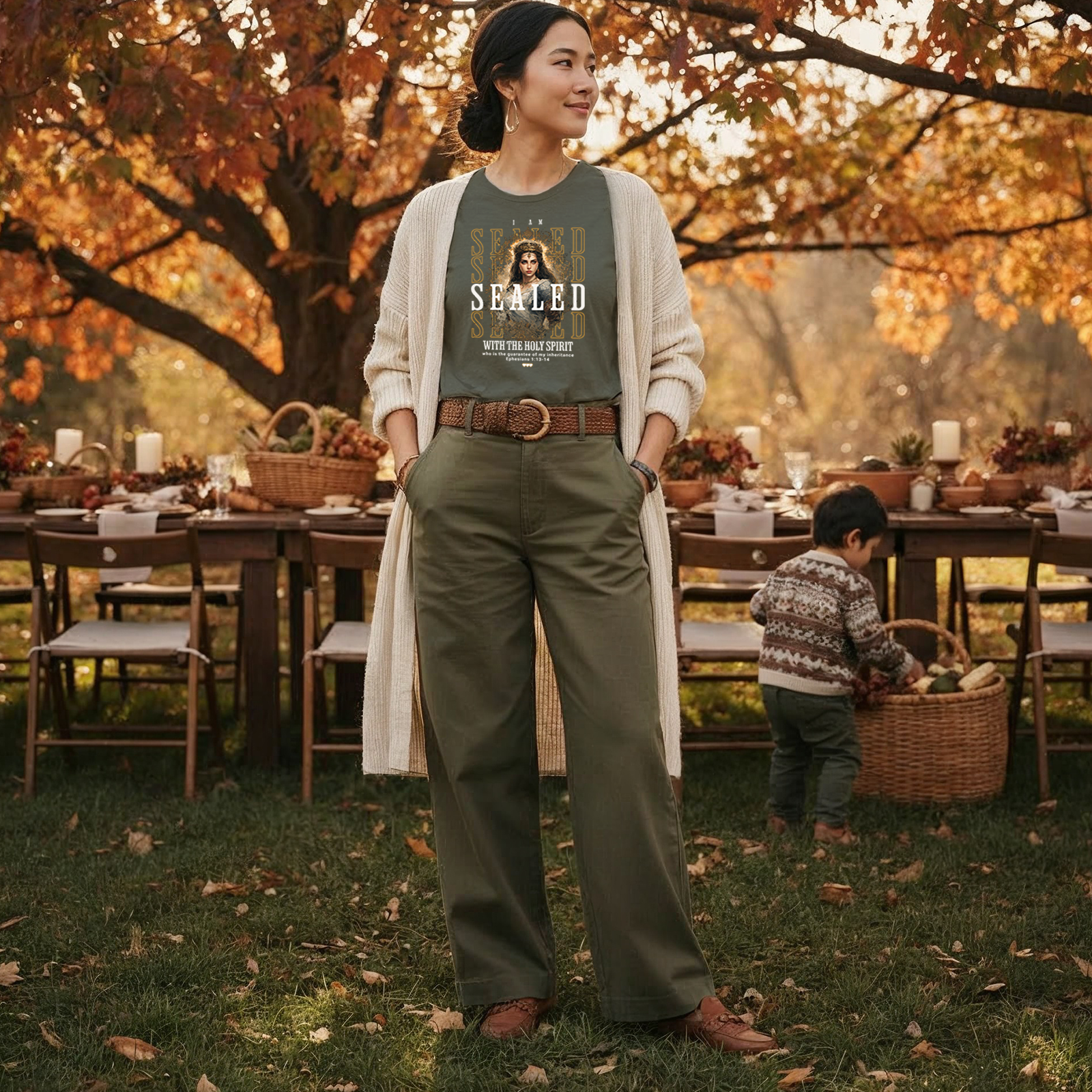 Sealed by His Spirit – Branded by Fire Tee (Ephesians 1:13–14)