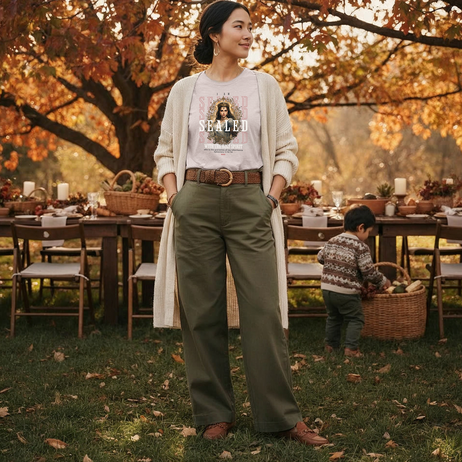 Sealed by His Spirit – Branded by Fire Tee (Ephesians 1:13–14)