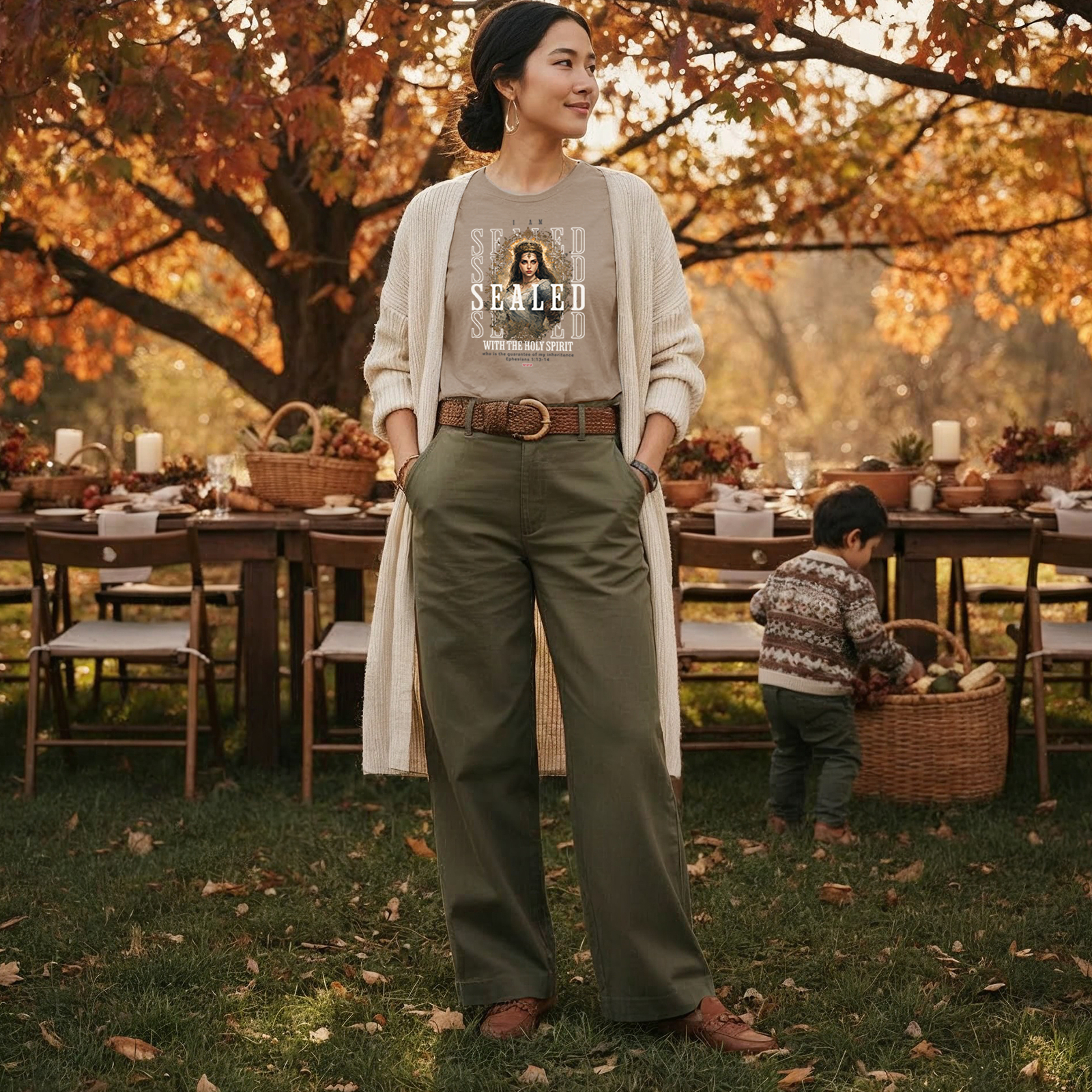 Sealed by His Spirit – Branded by Fire Tee (Ephesians 1:13–14)