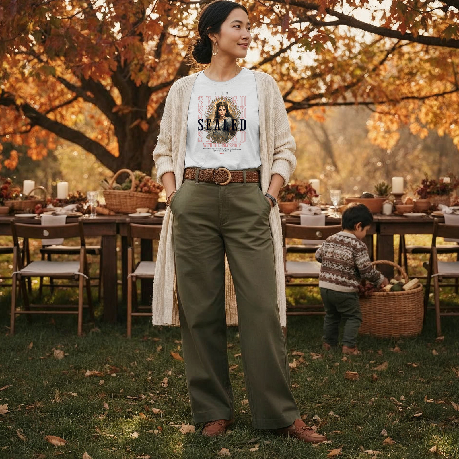 Sealed by His Spirit – Branded by Fire Tee (Ephesians 1:13–14)