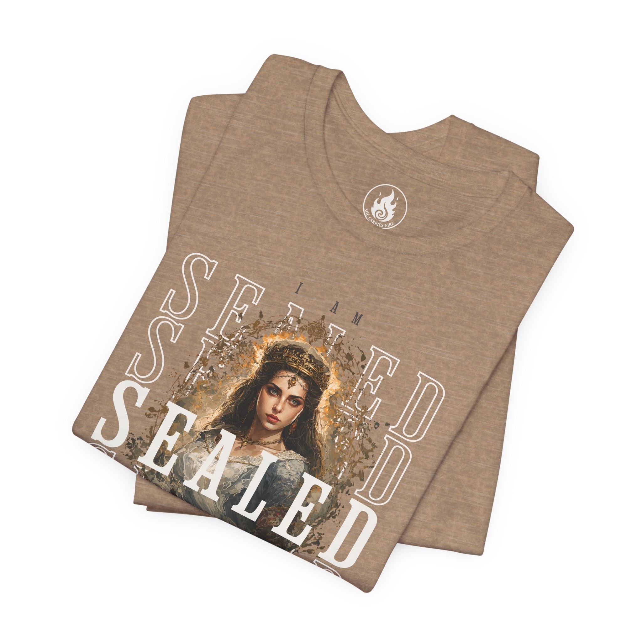 Sealed by His Spirit – Branded by Fire Tee (Ephesians 1:13–14)